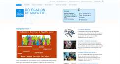 Desktop Screenshot of mayotte.secours-catholique.org