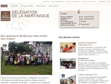 Tablet Screenshot of martinique.secours-catholique.org