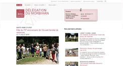 Desktop Screenshot of morbihan.secours-catholique.org