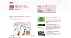 Desktop Screenshot of hautsdeseine.secours-catholique.org